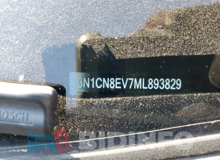 3N1CN8EV7ML893829 Photo# 13