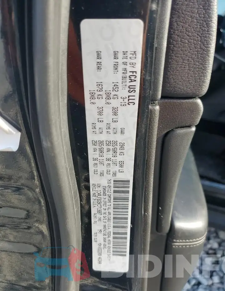 1C4RJFBG5KC713687 Photo# 14