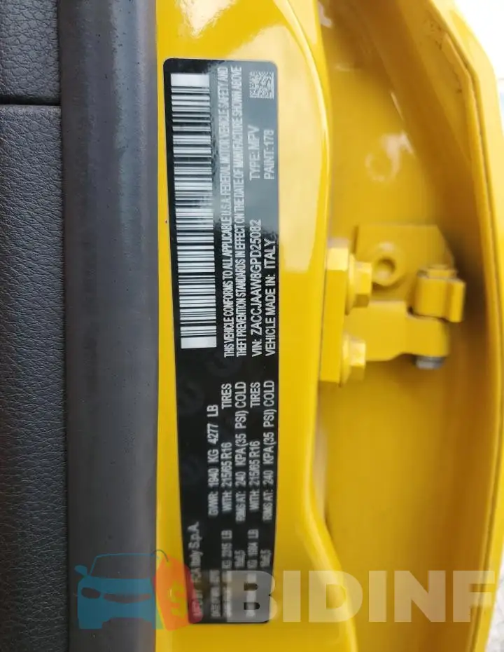 ZACCJAAW8GPD25082 Photo# 13