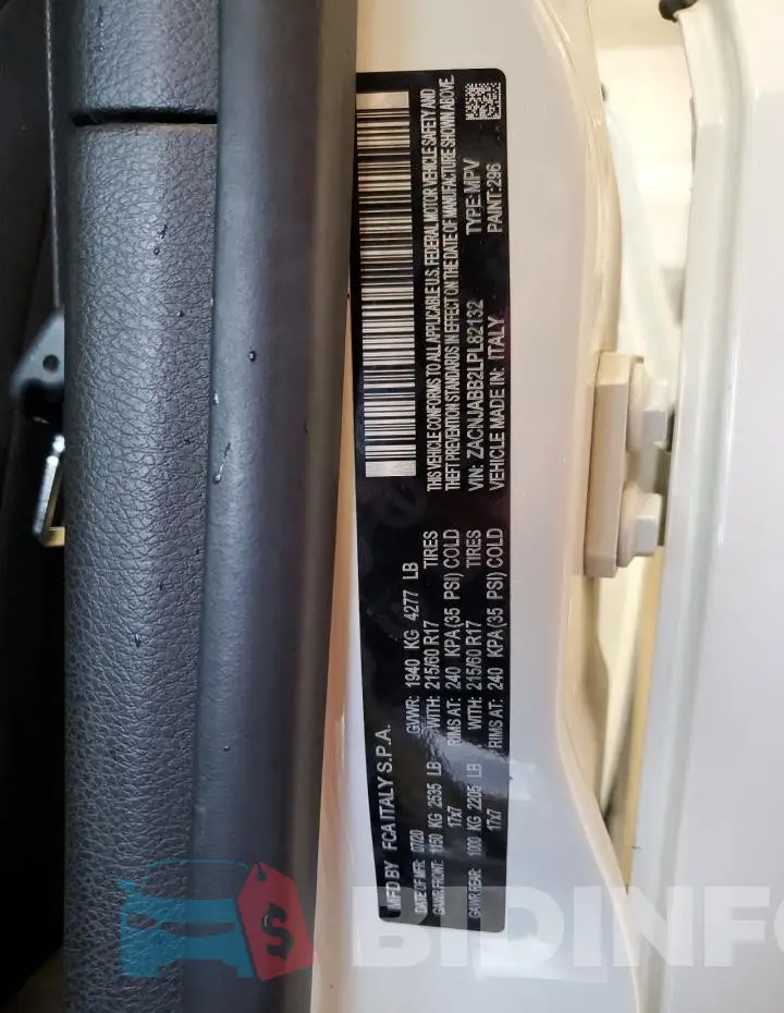 ZACNJABB2LPL82132 Photo# 12