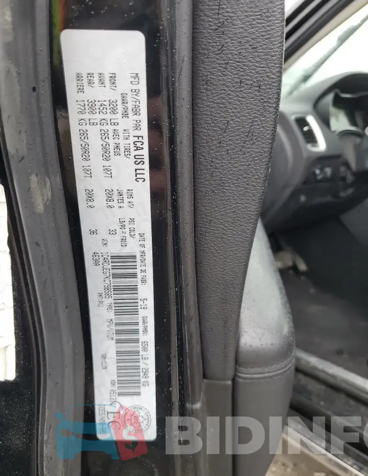 1C4RDJEG7KC798585 Photo# 14