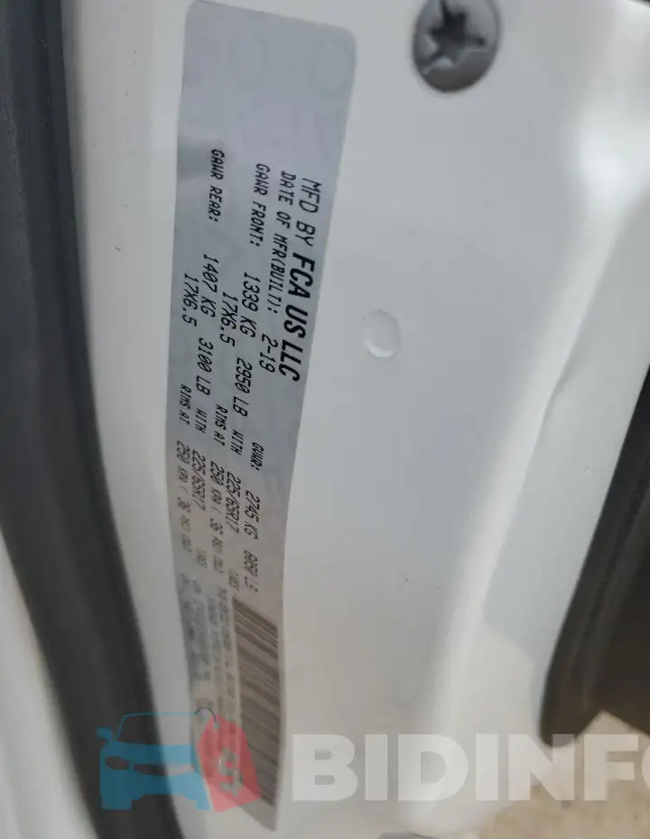 2C4RDGEG5KR641020 Photo# 13