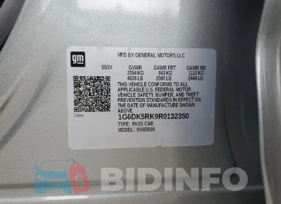 1G6DK5RK9R0132350 Photo# 12