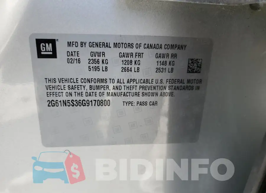 2G61N5S36G9170800 Photo# 13