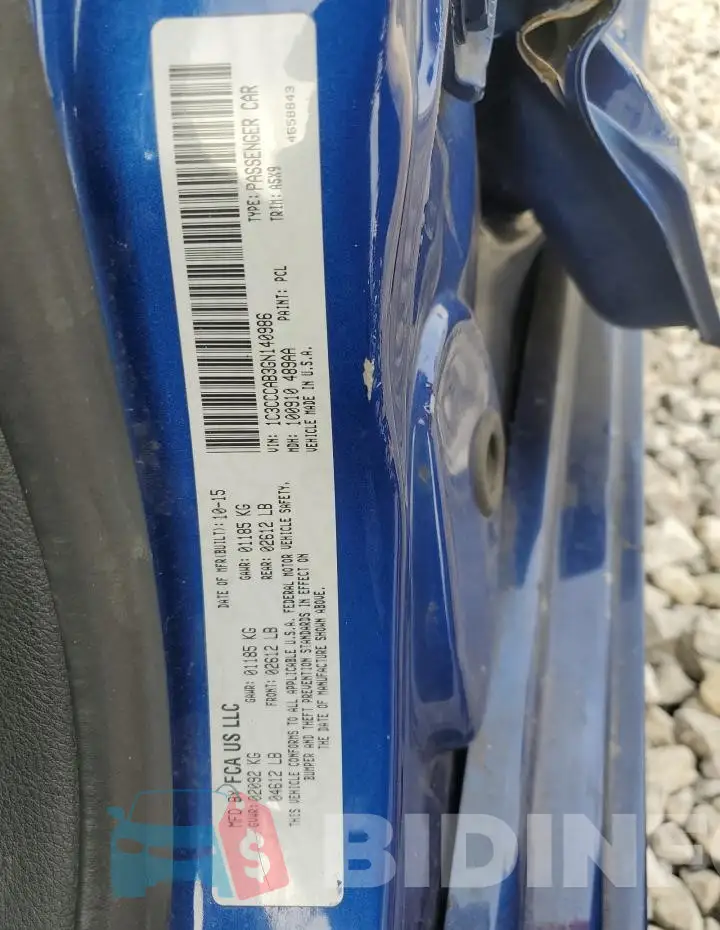 1C3CCCAB3GN140986 Photo# 12