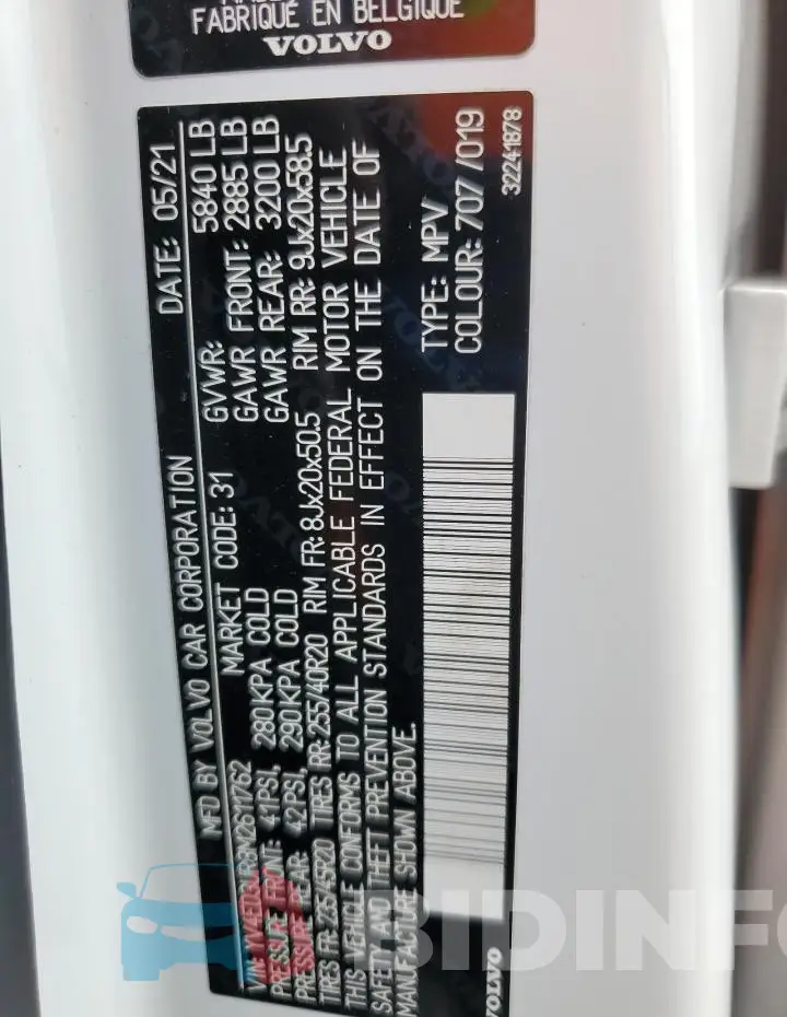 YV4ED3UR8M2611762 Photo# 13