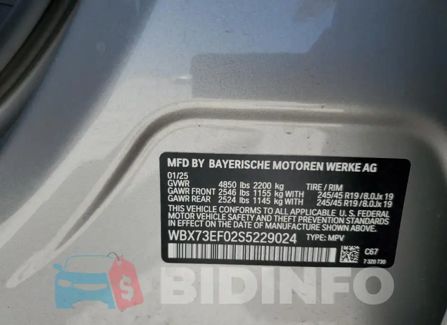 WBX73EF02S5229024 Photo# 13
