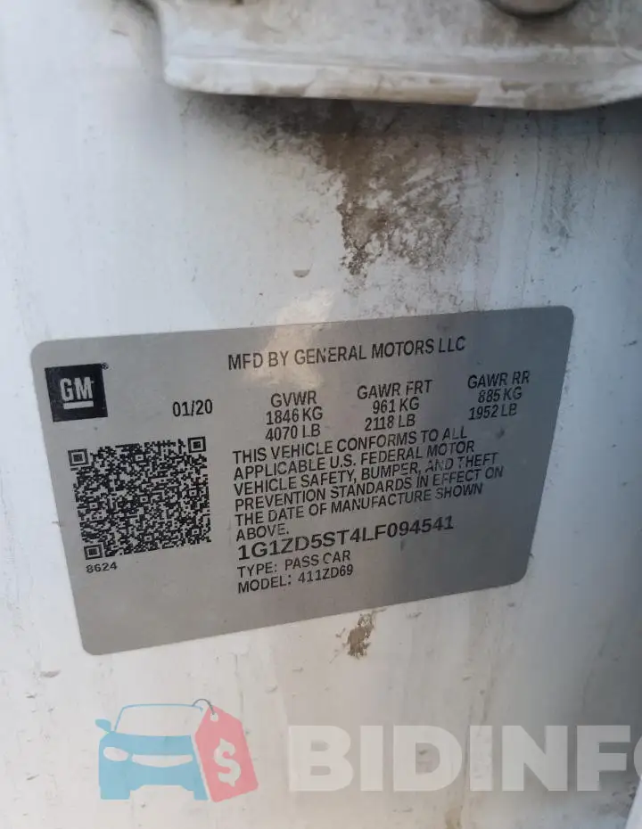 1G1ZD5ST4LF094541 Photo# 12