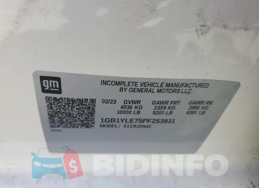 1GB1YLE75PF253931 Photo# 12