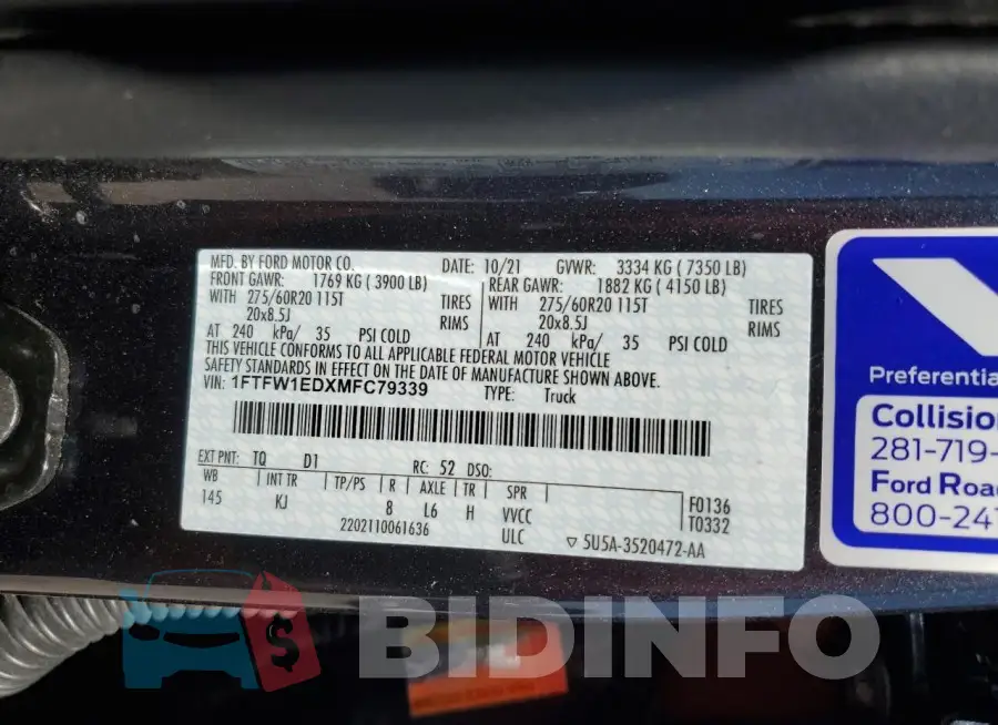 1FTFW1EDXMFC79339 Photo# 12