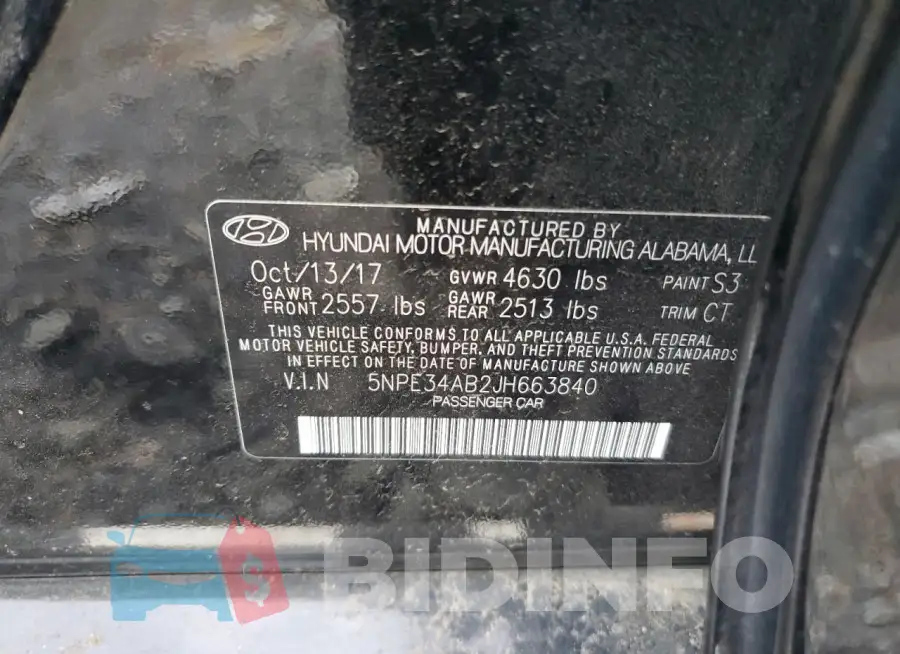 5NPE34AB2JH663840 Photo# 12
