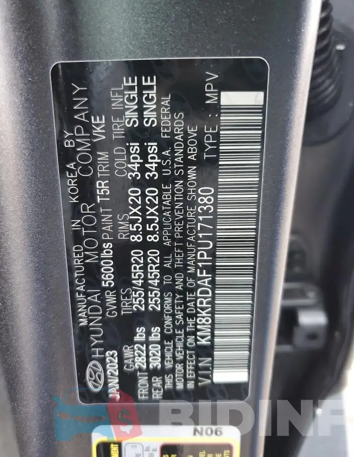 KM8KRDAF1PU171380 Photo# 12