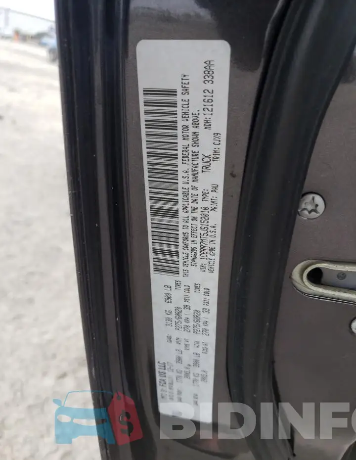 1C6RR7MT5JS152010 Photo# 13