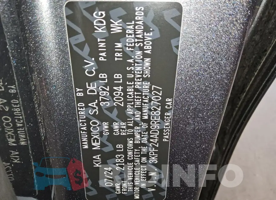 3KPF24AD9RE827027 Photo# 12