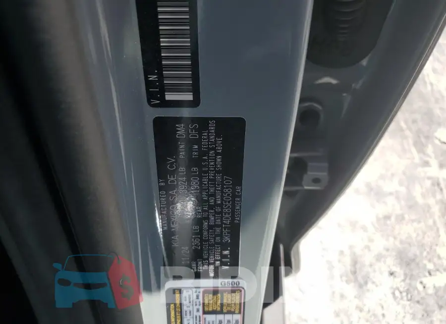 3KPFT4DE8SE058107 Photo# 13