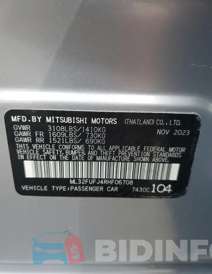 ML32FUFJ4RHF06708 Photo# 12
