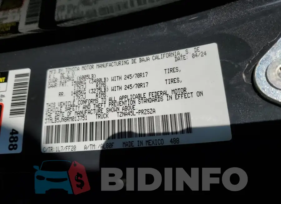 3TMLB5JN8RM013751 Photo# 12