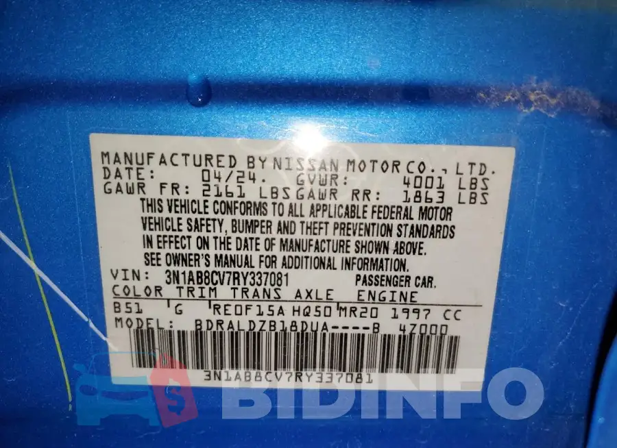 3N1AB8CV7RY337081 Photo# 12