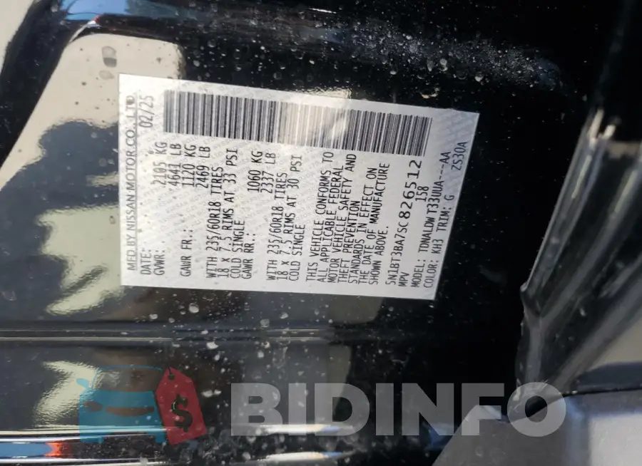 5N1BT3BA7SC826512 Photo# 13