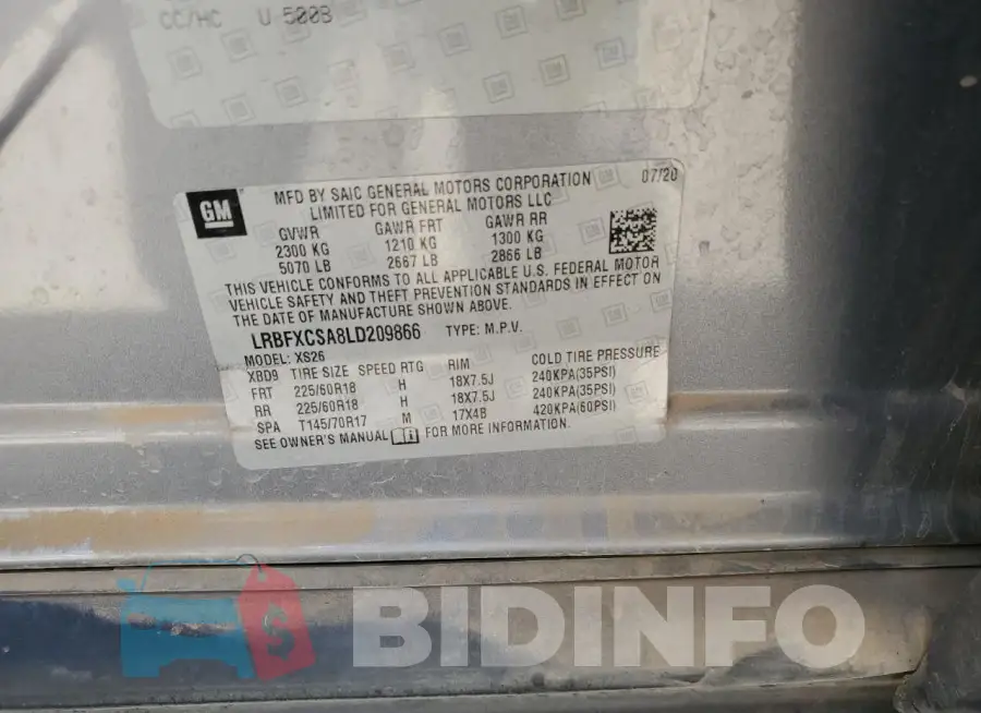 LRBFXCSA8LD209866 Photo# 13