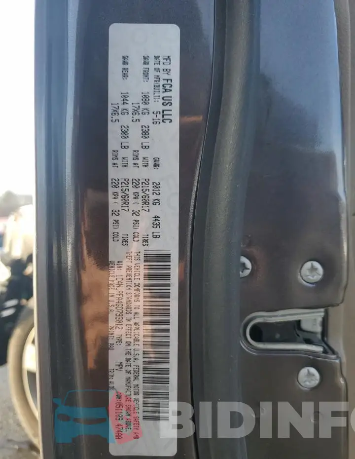 1C4NJPFA4GD793012 Photo# 13