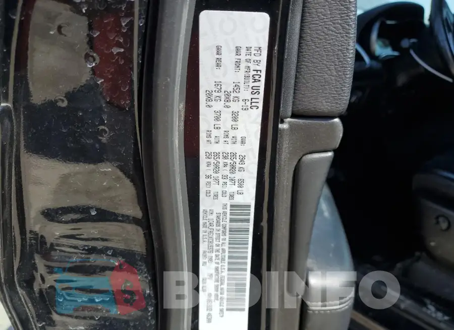 1C4RJFAG1KC819376 Photo# 14