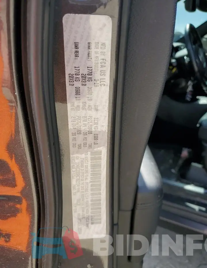 1C4RDJDG9KC702554 Photo# 13