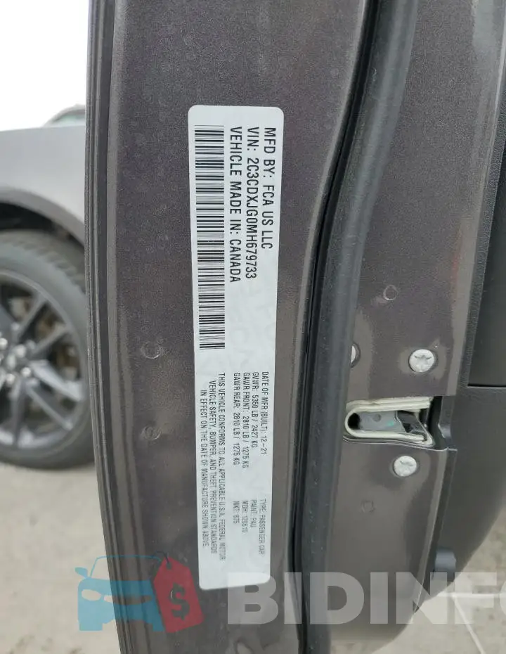2C3CDXJG0MH679733 Photo# 13