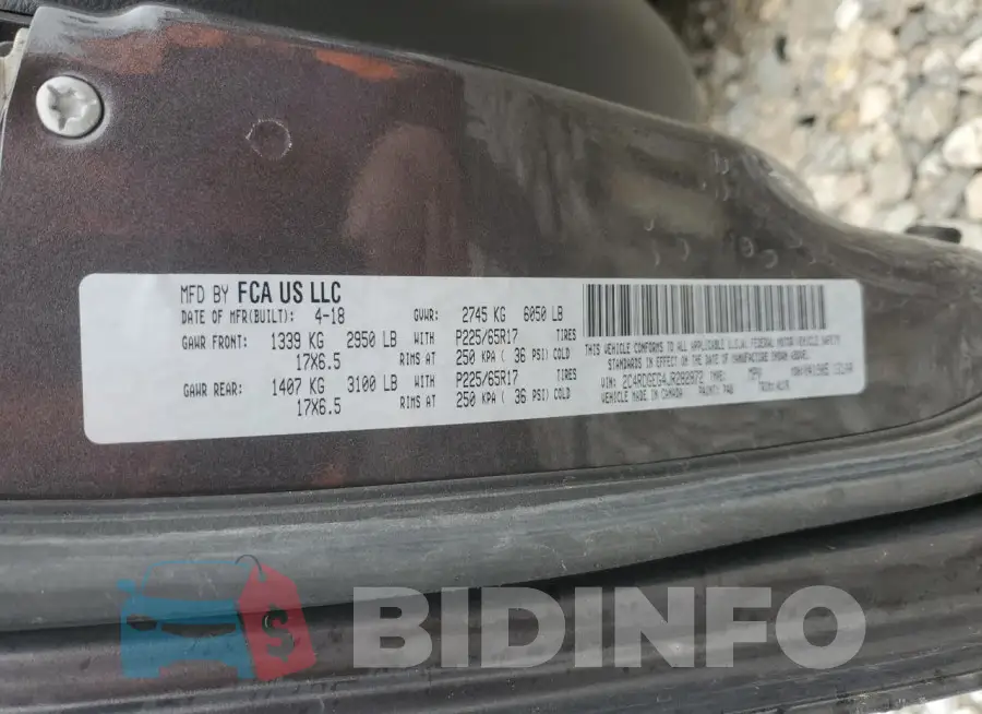 2C4RDGEG4JR282872 Photo# 13