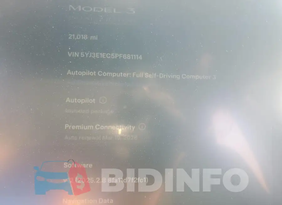 5YJ3E1EC5PF681114 Photo# 9