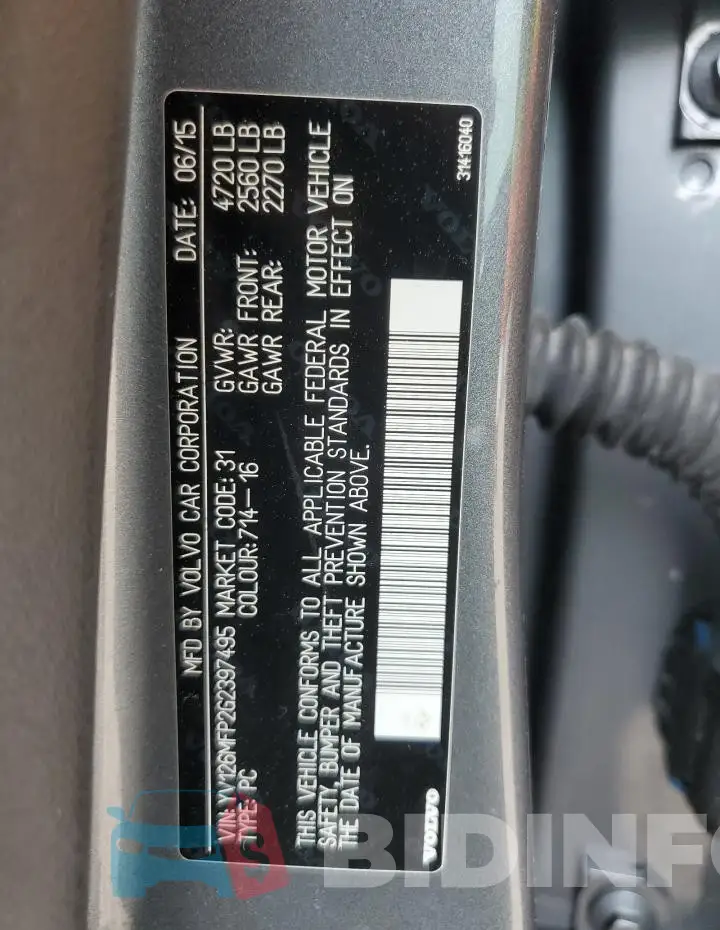 YV126MFP2G2397495 Photo# 13