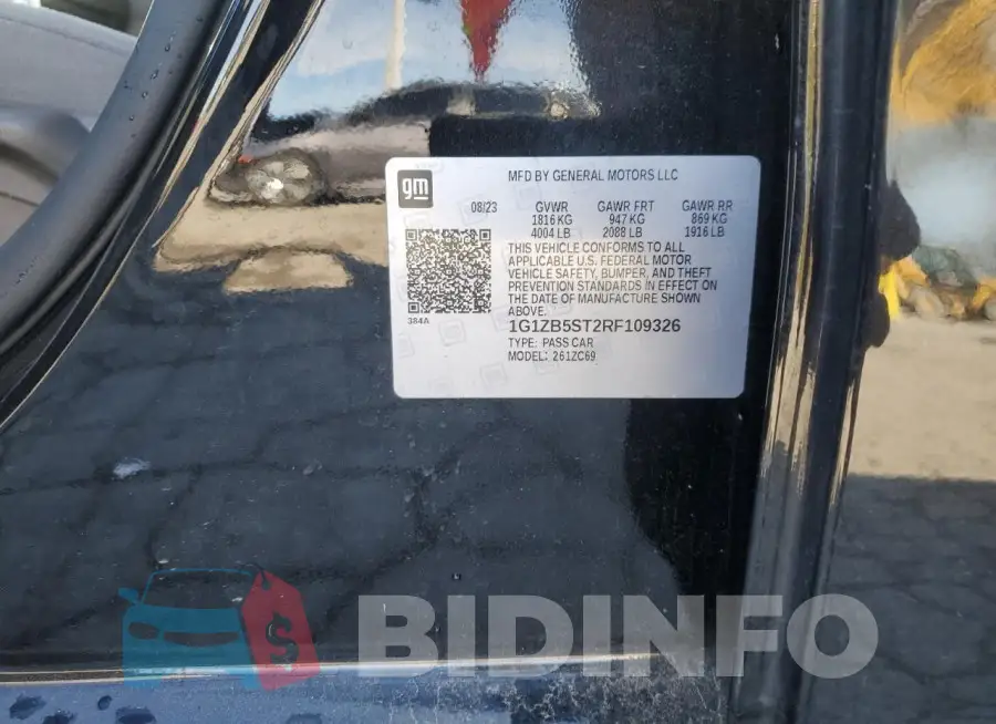 1G1ZB5ST2RF109326 Photo# 12