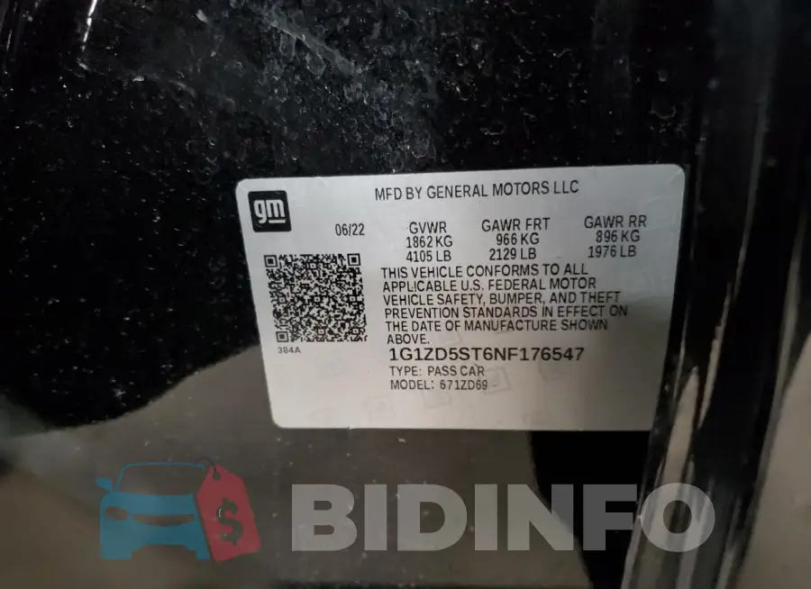 1G1ZD5ST6NF176547 Photo# 12