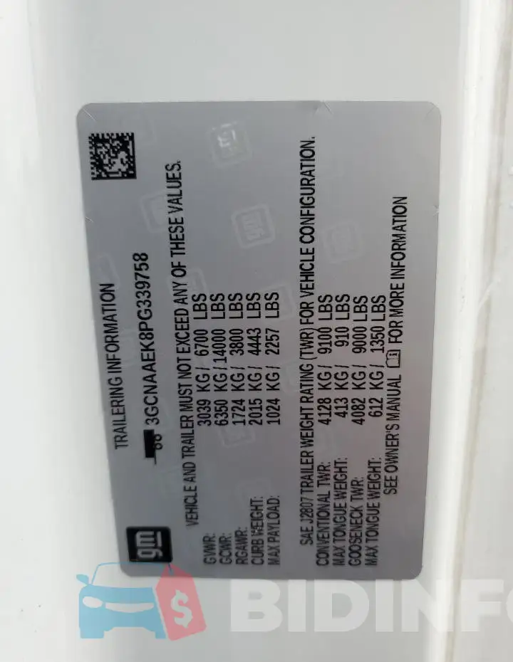 3GCNAAEK8PG339758 Photo# 13