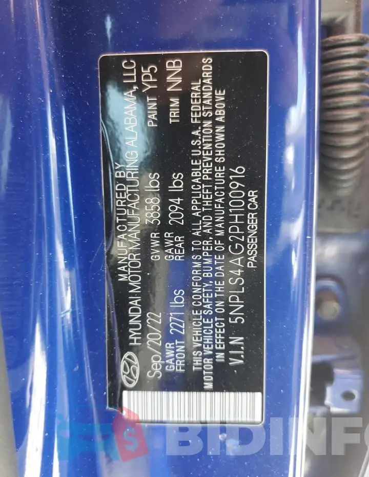 5NPLS4AG2PH100916 Photo# 12
