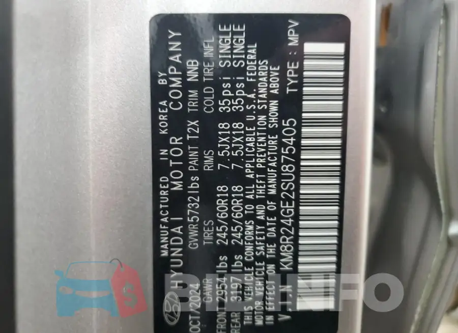 KM8R24GE2SU875405 Photo# 14