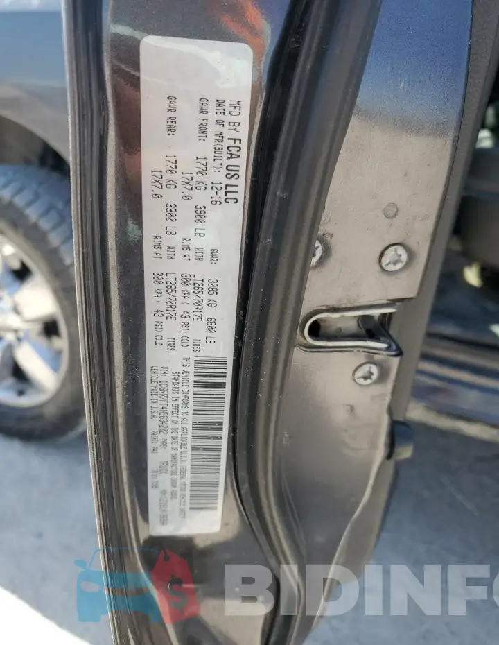 1C6RR7FT4HS634202 Photo# 12