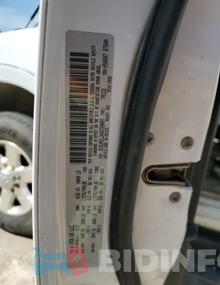 3C6UR5CJXHG720607 Photo# 12
