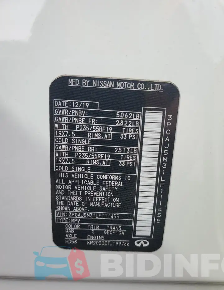 3PCAJ5M31LF111455 Photo# 14