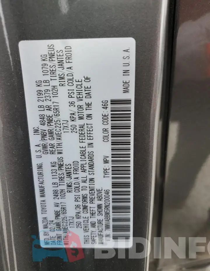 7MMVABBM5RN200046 Photo# 13