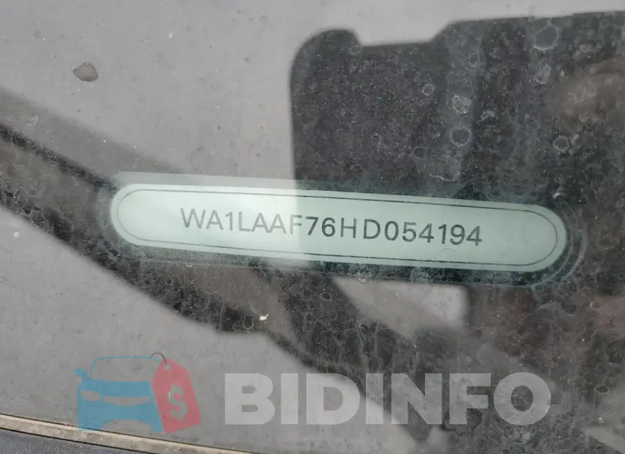 WA1LAAF76HD054194 Photo# 13