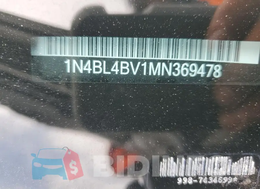 1N4BL4BV1MN369478 Photo# 13