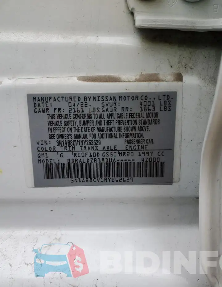 3N1AB8CV1NY262629 Photo# 13