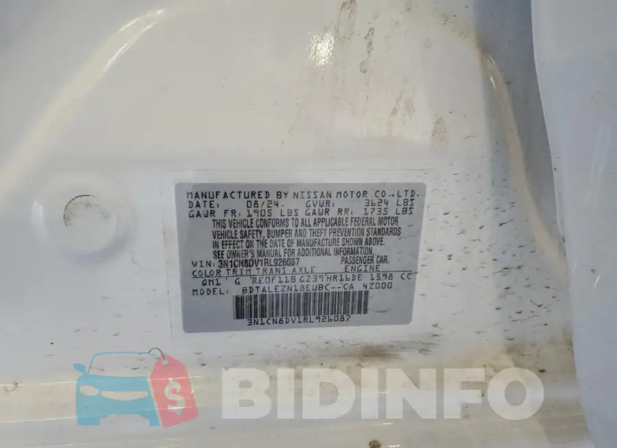 3N1CN8DV1RL926087 Photo# 12