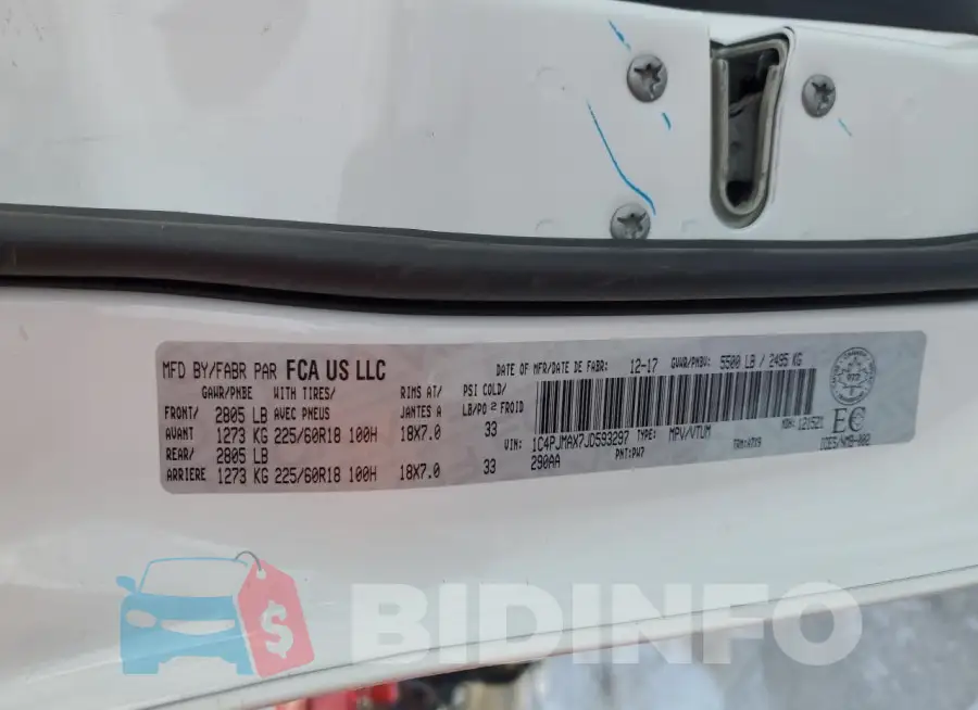 1C4PJMAX7JD593297 Photo# 13