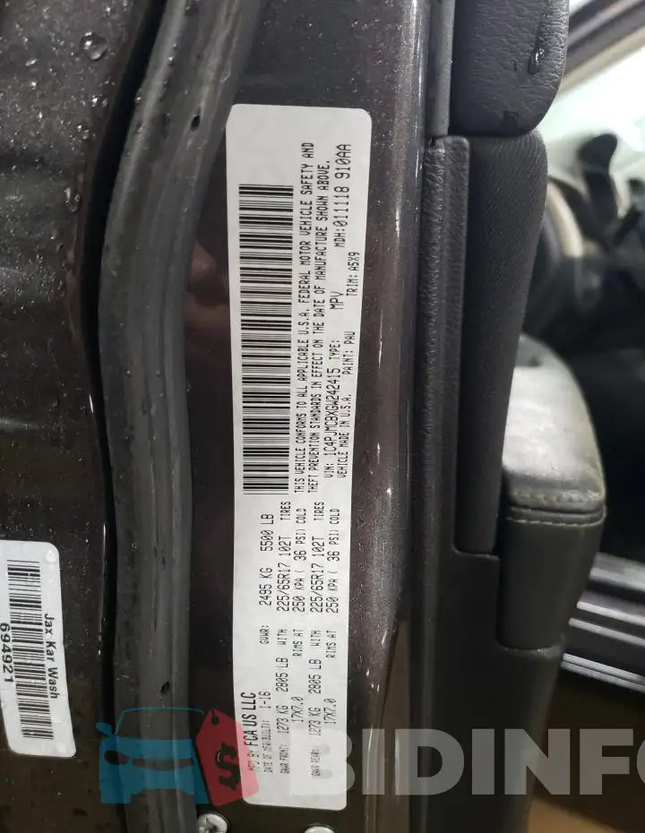 1C4PJMCBXGW242415 Photo# 12