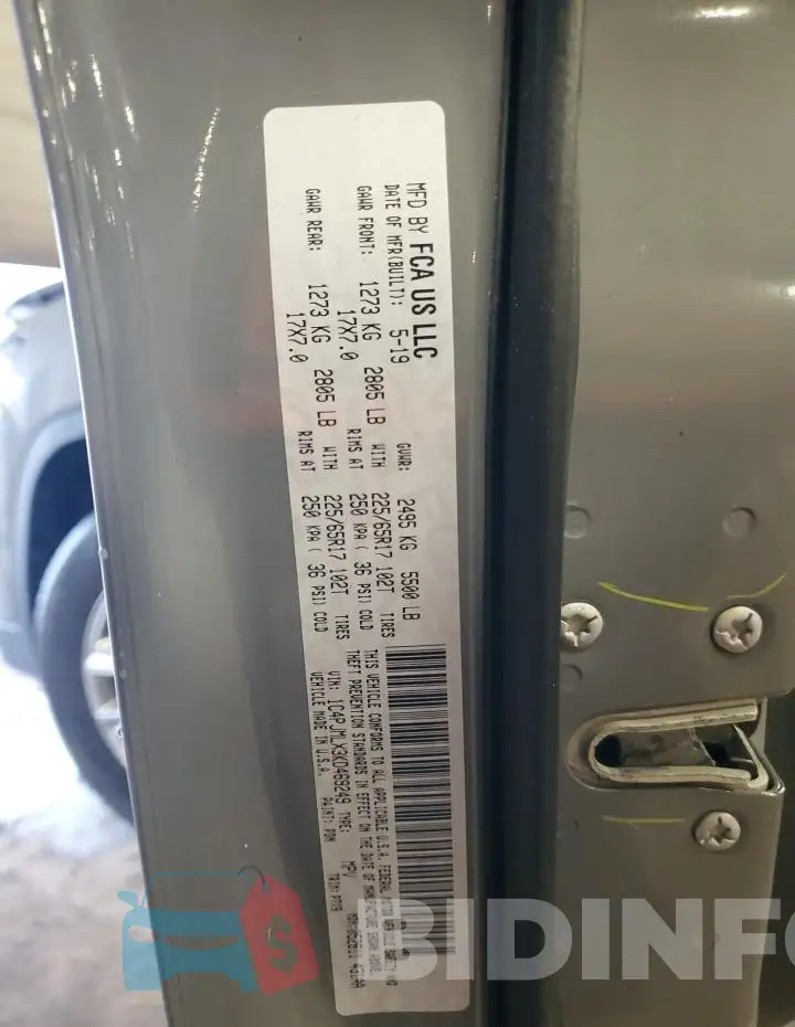 1C4PJMLX3KD469249 Photo# 13