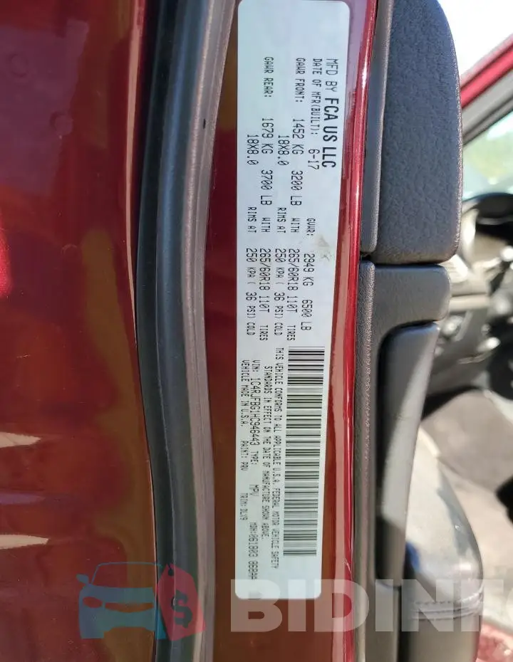 1C4RJFAG4JC391107 Photo# 13