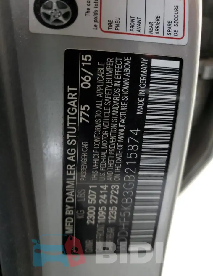 WDDHF5KB3GB215874 Photo# 13