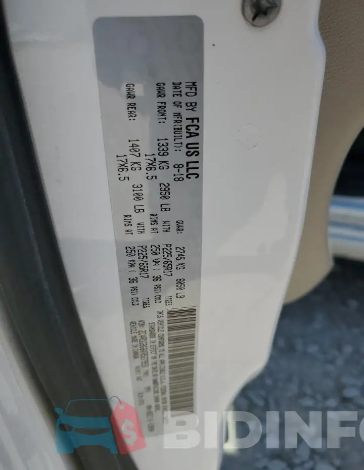 2C4RDGBG6KR527953 Photo# 13